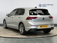 Used VW Golf VII R-line 150 HP (110 kW) 2020 Silver Hatchback