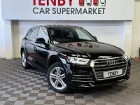 Used Audi Q5 S-Line 252 HP (185 kW) 2018 Black SUV
