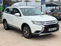 Używany Mitsubishi Outlander 147 KM (108 kW) 2016 Biały SUV