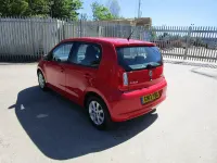 Used Skoda Citigo Elegance 75 HP (55 kW) 2013 Red Hatchback