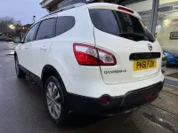 Used Nissan Qashqai +2 Tekna 117 HP (86 kW) 2011 White SUV