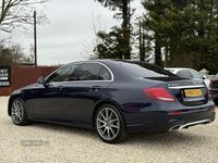 Used Mercedes E350 AMG line 2020 Blue Sedan