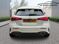 Used Mercedes A200 AMG line 163 HP (119 kW) 2018 White Hatchback