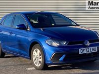 Used VW Polo Life 95 HP (69 kW) 2022 Reef blue metallic Hatchback