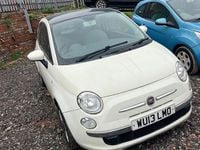 Used Fiat 500 Lounge 69 HP (50 kW) 2013 White Hatchback