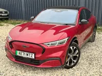 Used Ford Mustang Extended Range 351 HP (258 kW) 2021 Red Hatchback