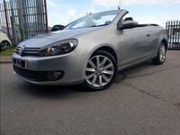 Usado VW Golf Cabriolet SE 105 HP (77 kW) 2012 Prateado Cabrios