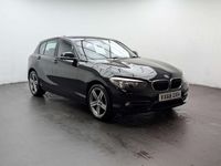 Used BMW 118 Sport Line 136 HP (100 kW) 2018 Black Hatchback