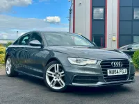Used Audi A6 S-Line 204 HP (150 kW) 2014 Grey Sedan