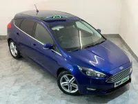 Begagnad Ford Focus Zetec 125 HK (91 kW) 2018 Blå Halvkombi