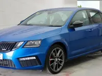 Used Skoda Octavia vRS 184 HP (135 kW) 2018 Blue Hatchback