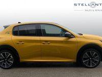Used Peugeot e-208 GTi 100 kW (136 HP) 2022 Yellow Hatchback