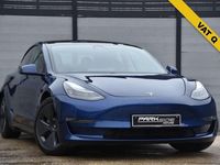 Used Tesla Model 3 254 kW (346 HP) 2020 Blue Sedan