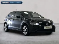 Used VW Polo Match 95 HP (69 kW) 2025 Black Hatchback