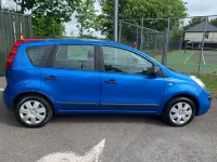 Used Nissan Note S 87 HP (63 kW) 2007 Blue Hatchback