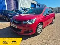 Used Citroën C4 Flair 110 HP (80 kW) 2016 Red Hatchback