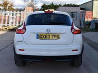 Used Nissan Juke N-TEC 117 HP (86 kW) 2013 White SUV