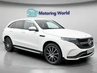 Usado Mercedes EQC400 AMG line 300 kW (408 CV) 2021 Blanco SUV