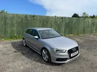 Used Audi A3 Sportback S-Line 110 HP (80 kW) 2016 Silver Hatchback