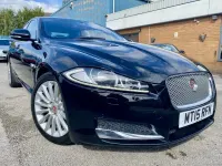 Used Jaguar XF Luxury 200 HP (147 kW) 2015 Black Sedan