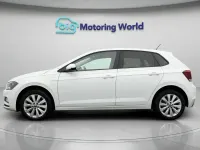 Used VW Polo Match 95 HP (69 kW) 2021 White Hatchback