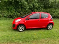 Used Citroën C1 68 HP (50 kW) 2013 Red Hatchback