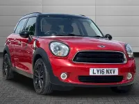 Used Mini Cooper D Countryman 112 HP (82 kW) 2016 Red SUV