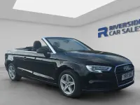 Used Audi A3 Cabriolet Design 110 HP (80 kW) 2017 Black Cabriolet