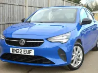 Used Vauxhall Corsa Edition 73 HP (53 kW) 2022 Blue Hatchback