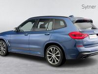 Used BMW X3 M Sport 355 HP (261 kW) 2018 Blue SUV