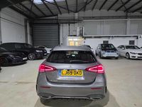 Used Mercedes A200 AMG line 163 HP (119 kW) 2019 Grey Hatchback