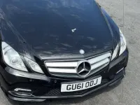 Used Mercedes E250 2011 Black Cabriolet