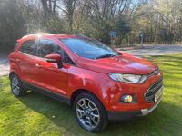 Used Ford Ecosport Titanium 112 HP (82 kW) 2016 Red SUV