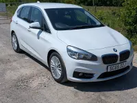 Used BMW 216 Luxury Line 116 HP (85 kW) 2015 White Hatchback