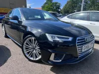 Used Audi A4 S-Line 2019 Black Sedan