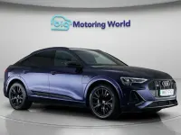 Used Audi e-tron Sportback Black Edition 230 kW (313 HP) 2021 Blue SUV