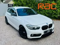 Used BMW 120 Sport Line 177 HP (130 kW) 2016 White Hatchback