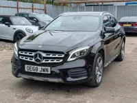Used Mercedes GLA200 AMG Line Premium 153 HP (112 kW) 2018 Black SUV