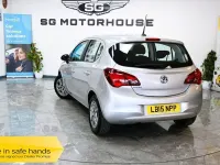 Used Vauxhall Corsa Design Edition 90 HP (66 kW) 2015 Silver Hatchback