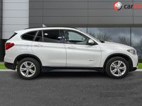 used BMW X1 2.0 SDRIVE18D SE 5d 148 BHP Metallic White, Satellite Navigation, Rear Park Sensors, DAB Digital Rad