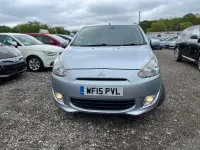 Used Mitsubishi Mirage 2015 Silver Hatchback