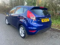 Used Ford Fiesta Zetec 100 HP (73 kW) 2016 Blue Hatchback