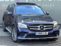 Used Mercedes GLC350 AMG line 2018 Blue Estate