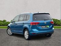 Used VW Touran SEL 148 HP (108 kW) 2019 Blue MPV