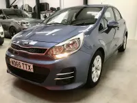 Used Kia Rio 109 HP (80 kW) 2015 Blue Hatchback