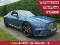 Used Bentley Continental 635 HP (467 kW) 2019 Blue Coupe