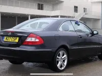 Used Mercedes CLK200 Avantgarde 2007 Black Coupe
