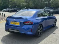 New BMW 220 M Sport 2026 Blue Coupe