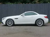 Used Mercedes SLC180 AMG line 156 HP (114 kW) 2017 White Cabriolet