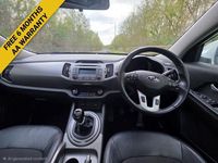 Używany Kia Sportage 133 KM (97 kW) 2014 Biały SUV